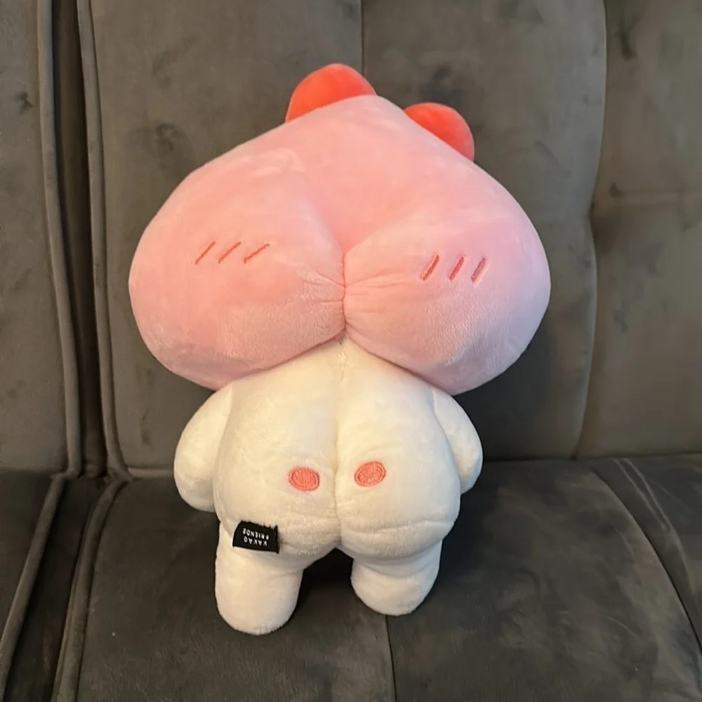 Kakao Friends Apeach (reading a book) Plush rare - Picture 2 of 5